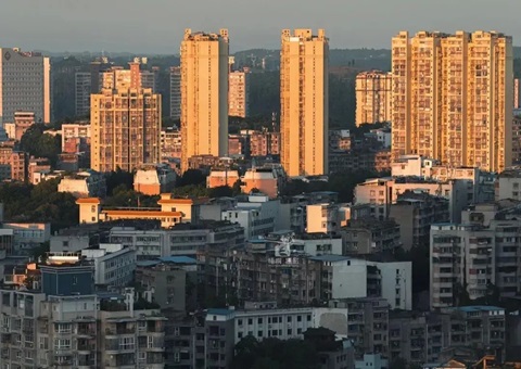 内江巧用零星空闲地打造城市新空间 